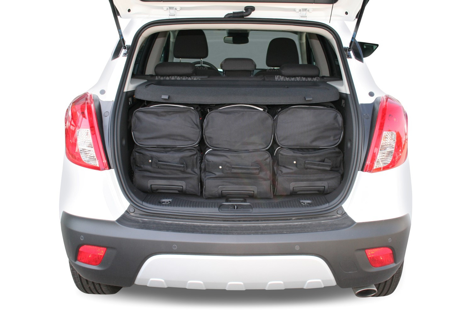Travel bags fits Opel Mokka B tailor made (6 bags), Time and space saving  for $ 397, Perfect fit Car Bags